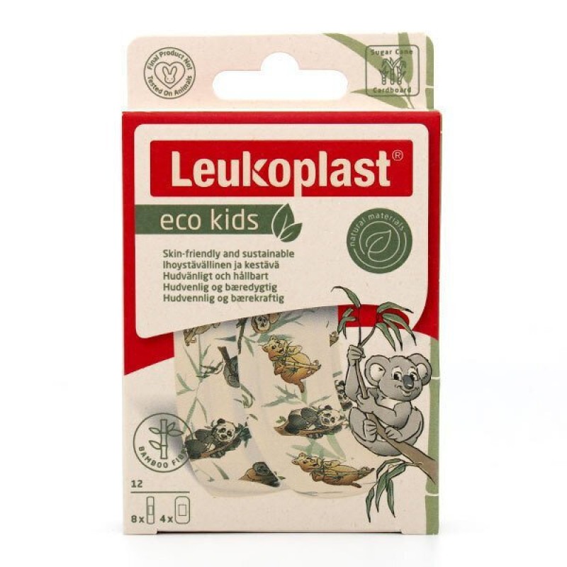 Leukoplast Eco Kids Παιδικά Αυτοκόλλητα Επιθέματα 12τμχ