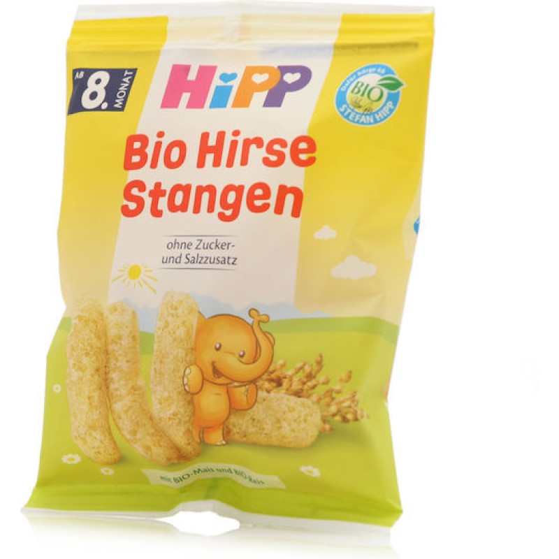 Hipp Παιδικά Γαριδάκια Χωρίς Ζάχαρη 30gr για 10+ μηνών