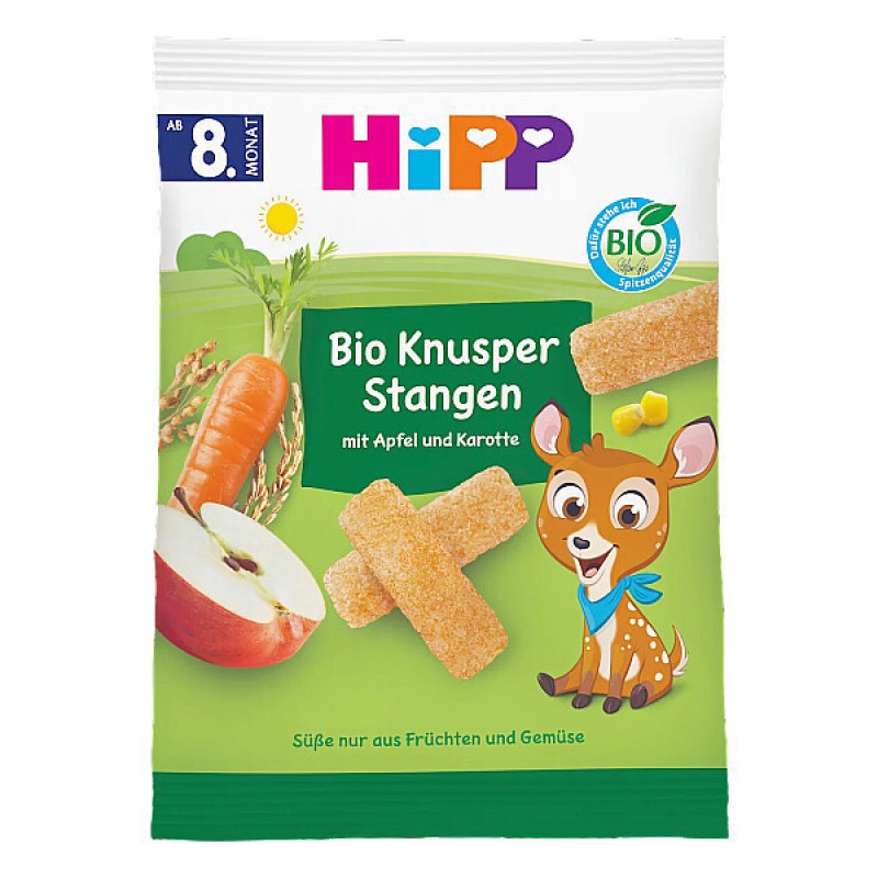 Hipp Μπισκότα Χωρίς Προσθήκη Ζάχαρης 30gr για 8+ μηνών