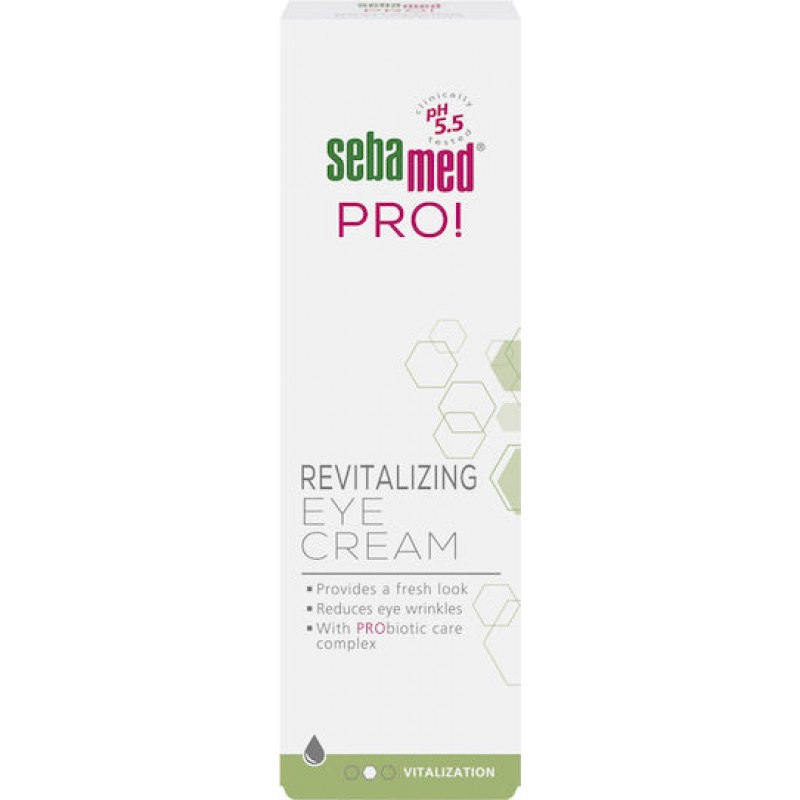 Sebamed PRO! Revitalizing Αντιγηραντική & Συσφικτική Κρέμα Ματιών με Υαλουρονικό Οξύ για Ευαίσθητες Επιδερμίδες 15ml Sebamed PRO! Revitalizing Αντιγηραντική & Συσφικτική Κρέμα Ματιών με Υαλουρονικό Οξύ για Ευαίσθητες Επιδερμίδες 15ml