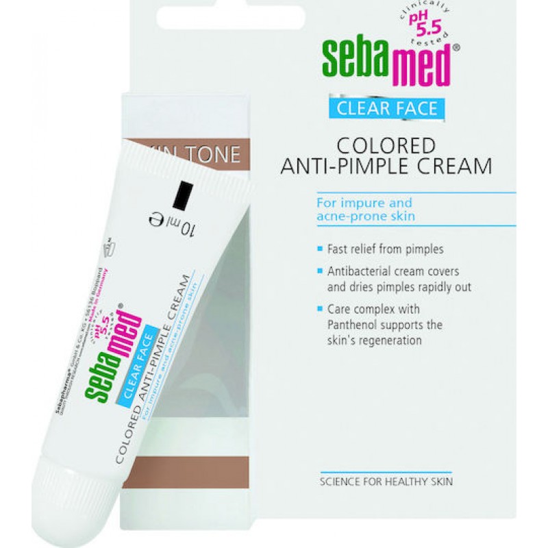 Sebamed Clear Face Colored Anti-pimple Cream 10ml Sebamed Clear Face Colored Anti-pimple Cream 10ml