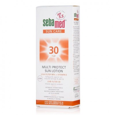 Sebamed Multi Protect Sun Lotion Αδιάβροχη Αντηλιακή Κρέμα Σώματος SPF30 150ml