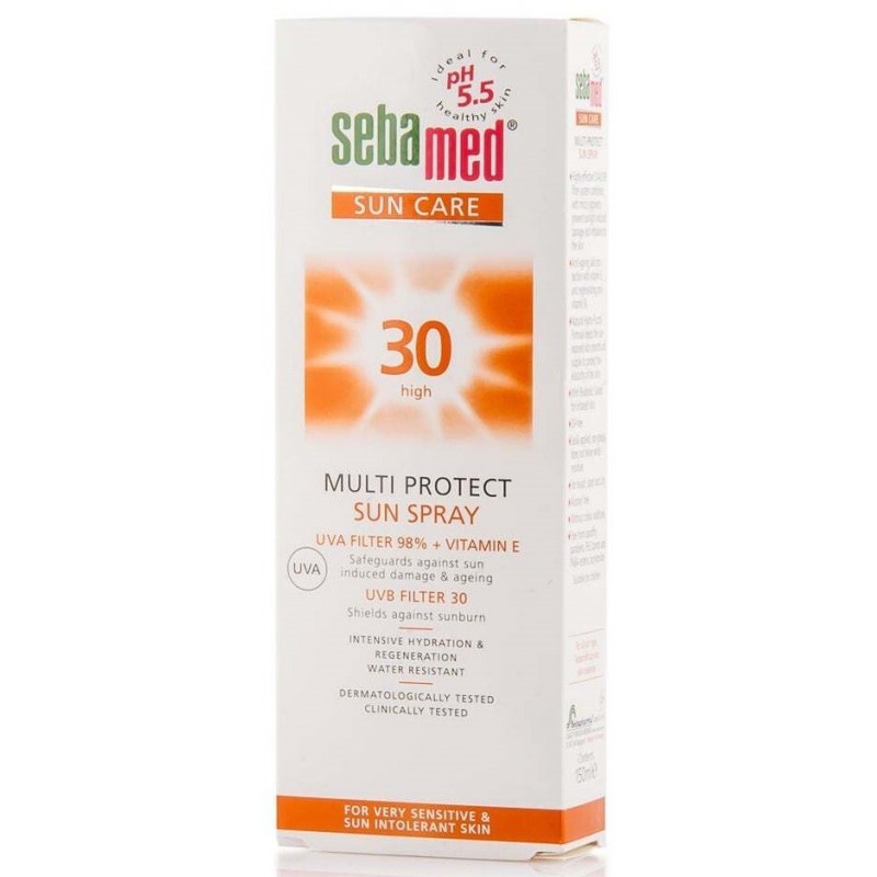 Sebamed Multi Protect Sun Αντηλιακό Spray Σώματος SPF30 150ml