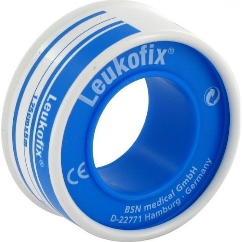 BSN Medical Leukofix Διάφανη Επιδεσμική Ταινία 1.25cm x 5m