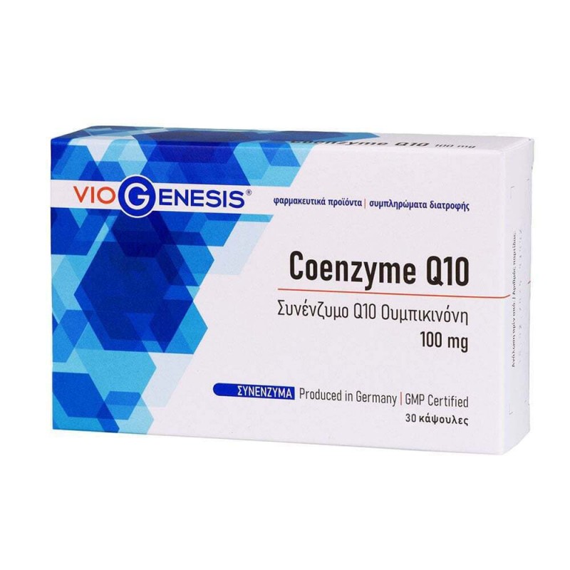 VioGenesis Coenzym Q10 100mg 60 Κάψουλες