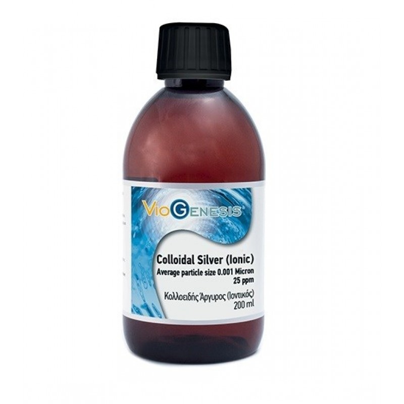 Viogenesis Colloidal Silver Liquid 25ppm 200ml