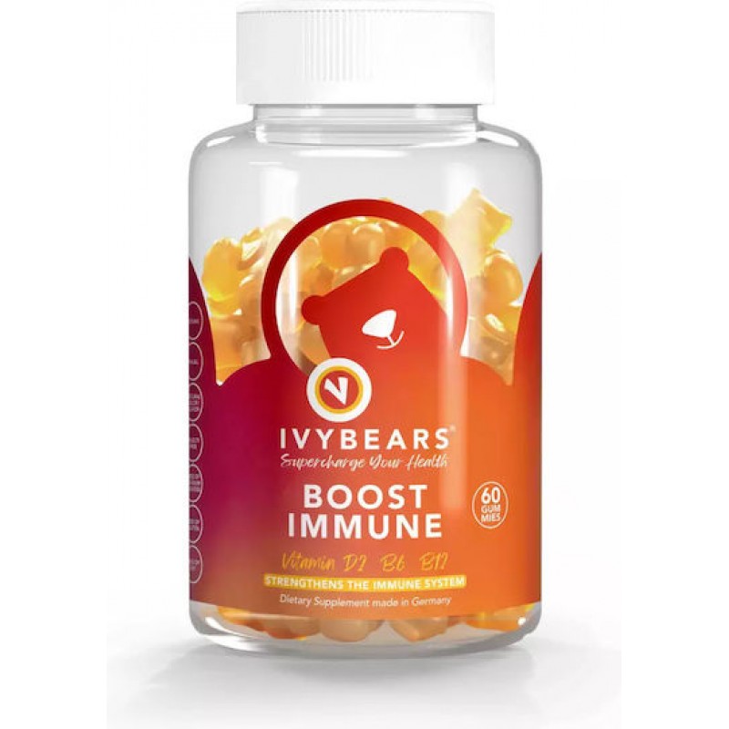 IvyBears Boost Immune Συμπλήρωμα για την Ενίσχυση του Ανοσοποιητικού 60 ζελεδάκια