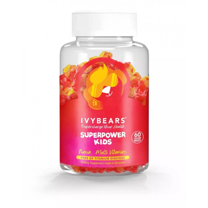 IvyBears Superpower Kids 60 Ζελεδάκια IvyBears Superpower Kids 60 Ζελεδάκια