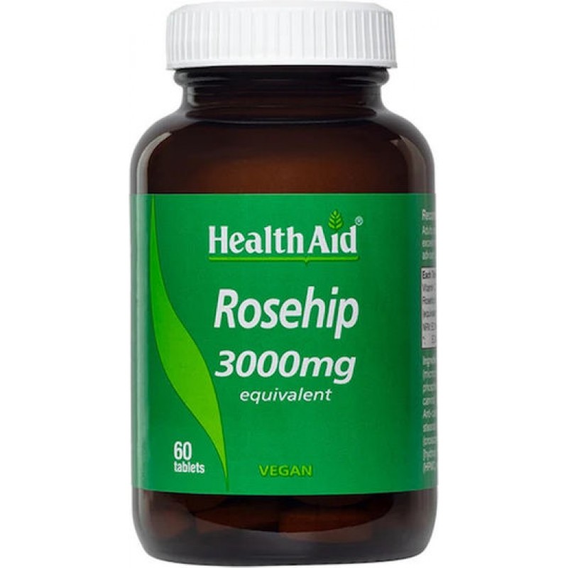 Health Aid Rosehip 3000mg 60tabs Health Aid Rosehip 3000mg 60tabs