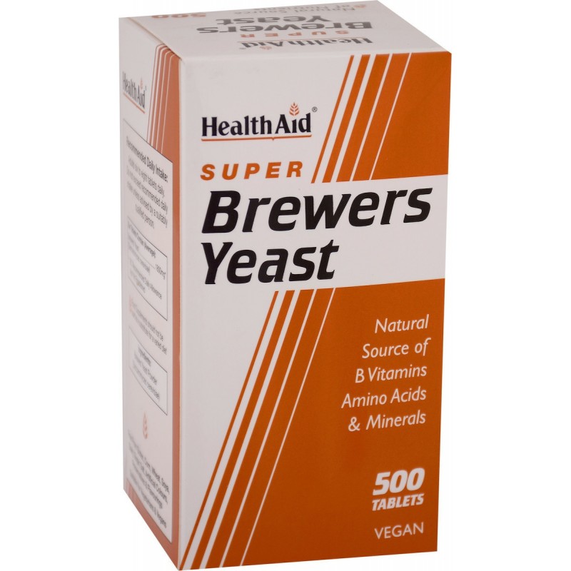 Health Aid Brewers Yeast 500 ταμπλέτες Health Aid Brewers Yeast 500 ταμπλέτες