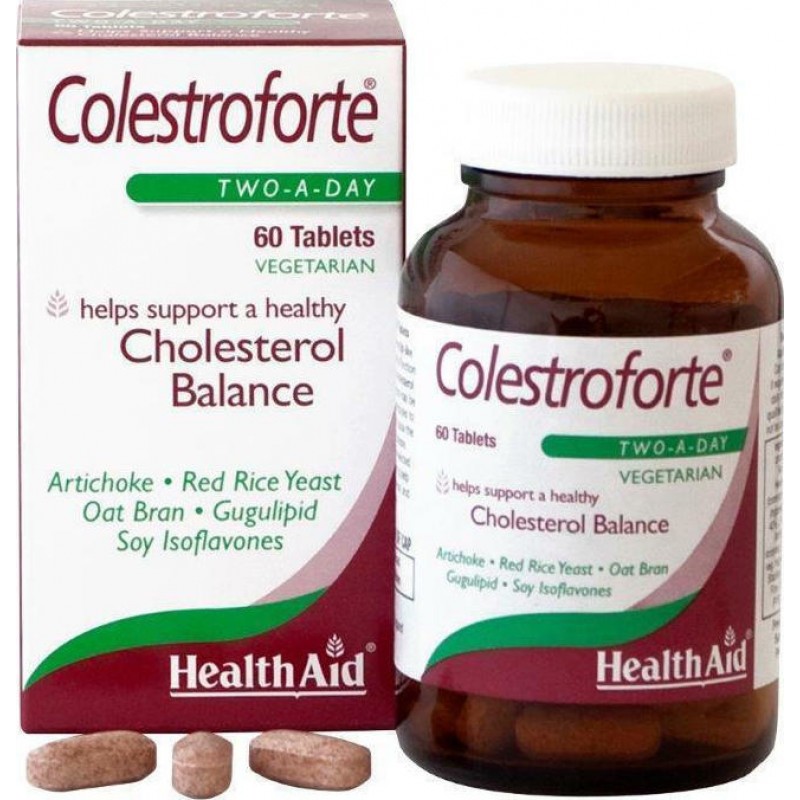 Health Aid Colestroforte 60 ταμπλέτες