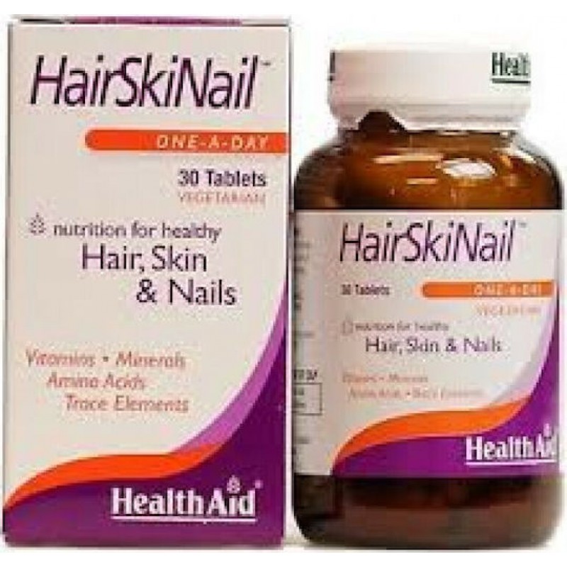 Health Aid Hair, Skin, Nail Formula 30 Ταμπλέτες