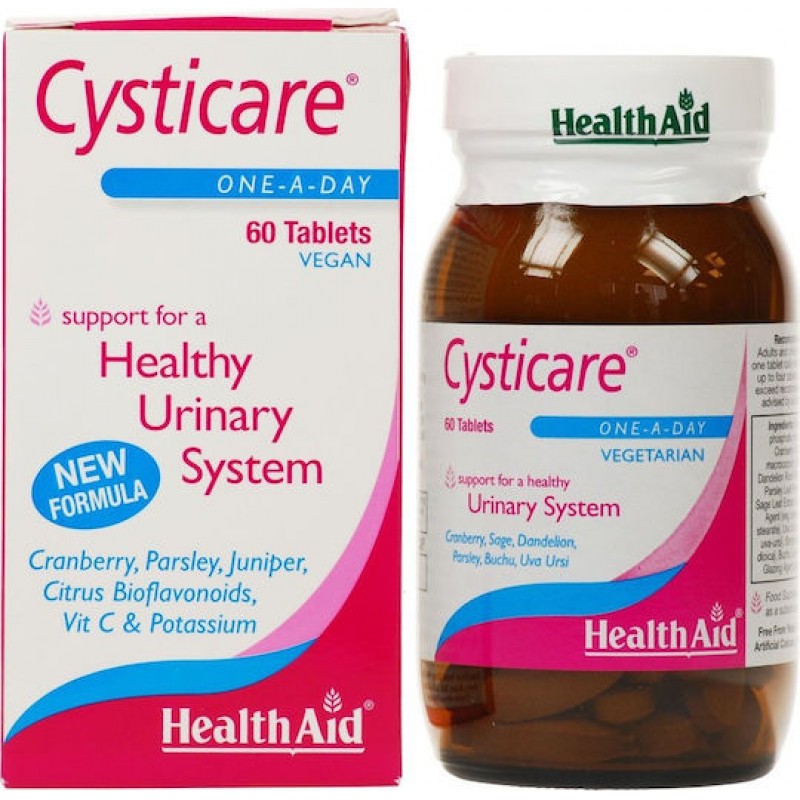 Health Aid Cysticare Ειδικό Συμπλήρωμα Διατροφής 60 ταμπλέτες