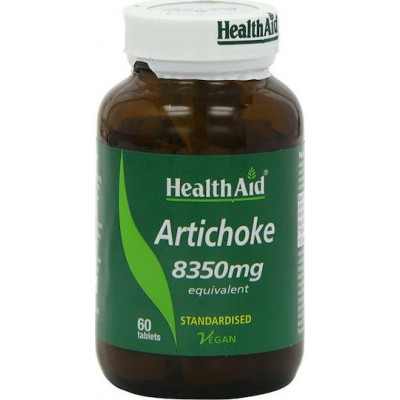 Health Aid Artichoke 8350mg Συμπλήρωμα Διατροφής Με Αγκινάρα Φυσικό Πεπτικό Βοήθημα Ιδανικό Για Δυσπεψία & Φουσκώματα 60 ταμπλέτες