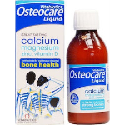 Vitabiotics Osteocare Liquid Original Συμπλήρωμα για την Υγεία των Οστών 200ml Πορτοκάλι