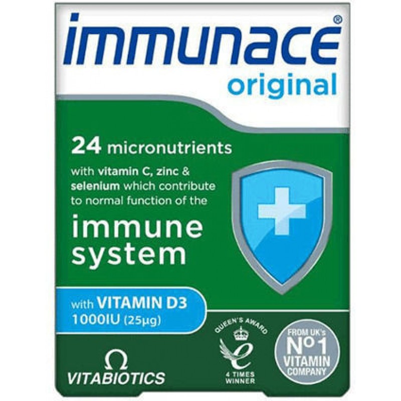 Vitabiotics Immunance Συμπλήρωμα για την Ενίσχυση του Ανοσοποιητικού 30 ταμπλέτες