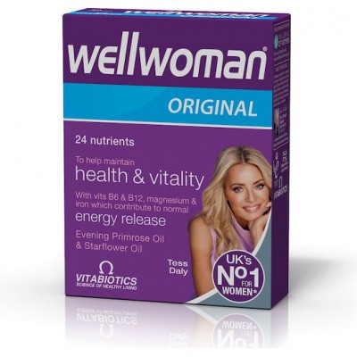Vitabiotics Wellwoman Original Συμπλήρωμα για την Εμμηνόπαυση 30 ταμπλέτες