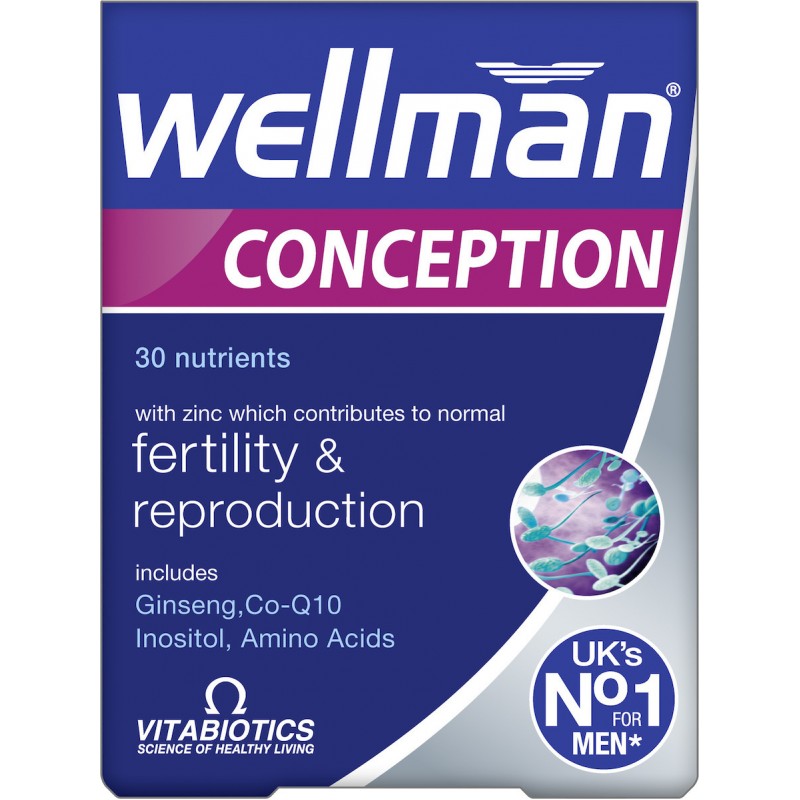 Vitabiotics Wellman Conception 30 Ταμπλέτες Vitabiotics Wellman Conception 30 Ταμπλέτες
