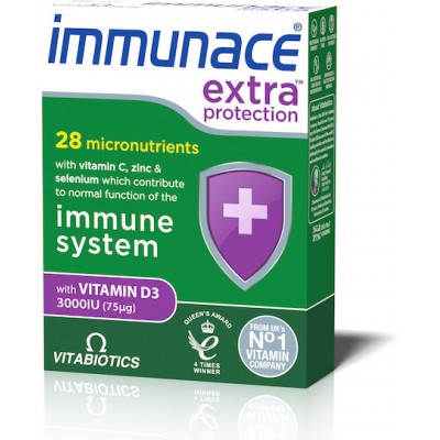 Vitabiotics Immunace Extra Protection 30 Ταμπλέτες