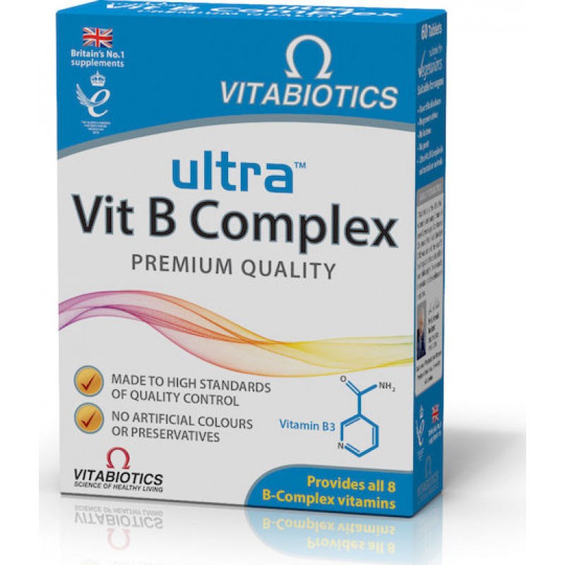 Vitabiotics Ultra Vit B Complex 60 tabs 
