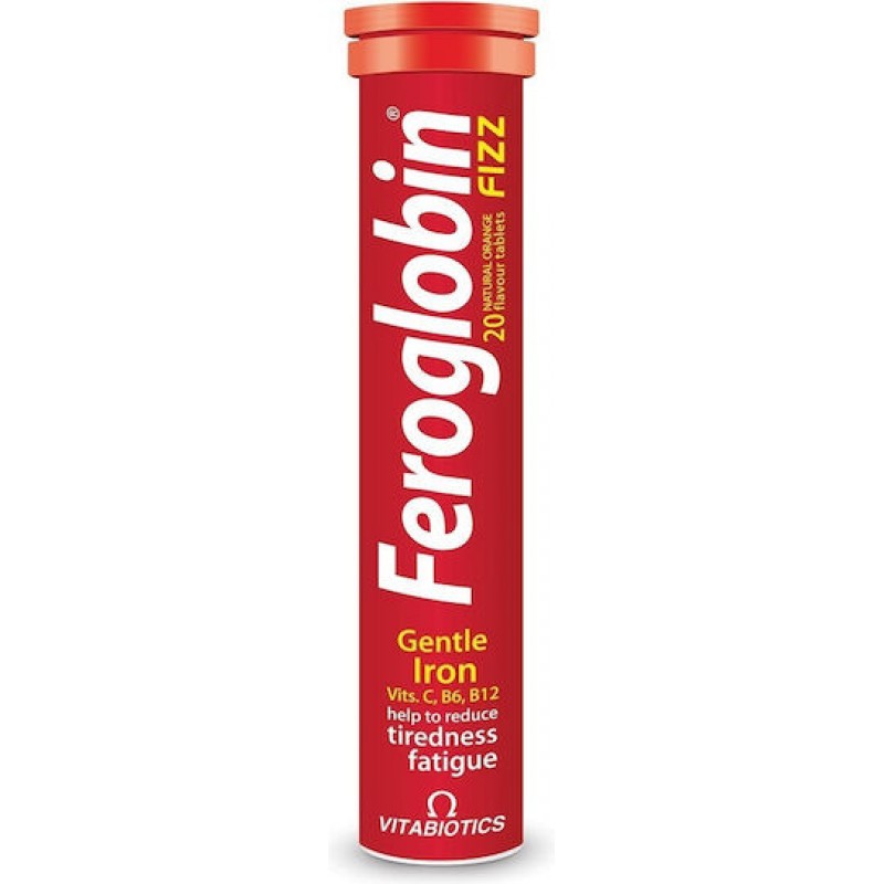 VITABIOTICS Feroglobin Fizz 20 αναβράζοντα δισκία VITABIOTICS Feroglobin Fizz 20 αναβράζοντα δισκία