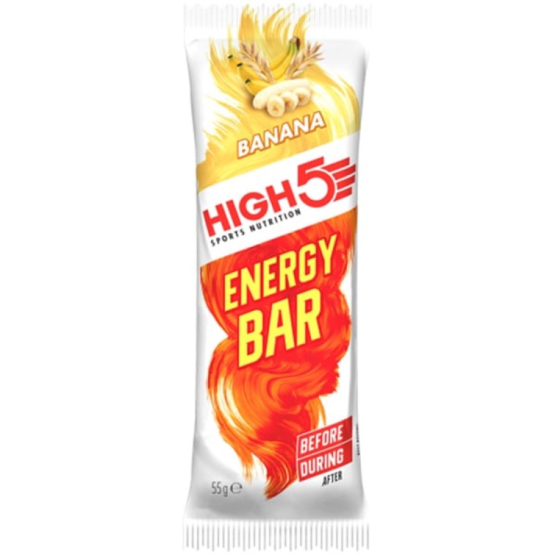 High5 Sports Nutrition Energy Bar Banana Μπάρα Ενέργειας με Γεύση Μπανάνα, 55gr