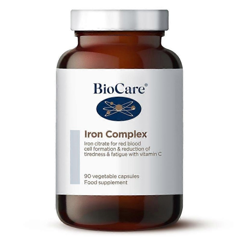 Biocare Iron Complex 200mg 90 Capsules