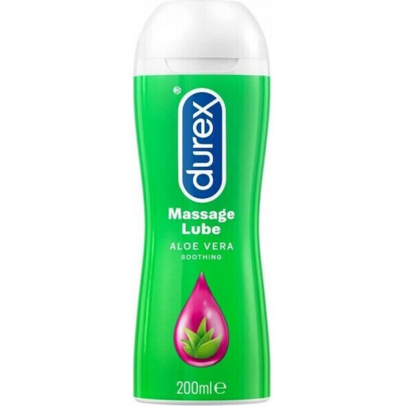 Durex Λιπαντικό Τζελ Για Μασάζ Aloe Vera Durex 200ml Durex Λιπαντικό Τζελ Για Μασάζ Aloe Vera Durex 200ml
