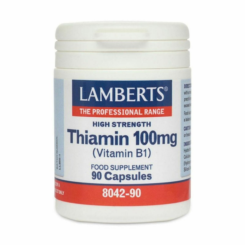 Lamberts Thiamin 100mg 90 Κάψουλες Lamberts Thiamin 100mg 90 Κάψουλες