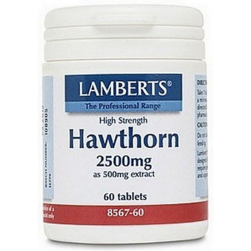 Lamberts Hawthorn 2500mg 60 ταμπλέτες