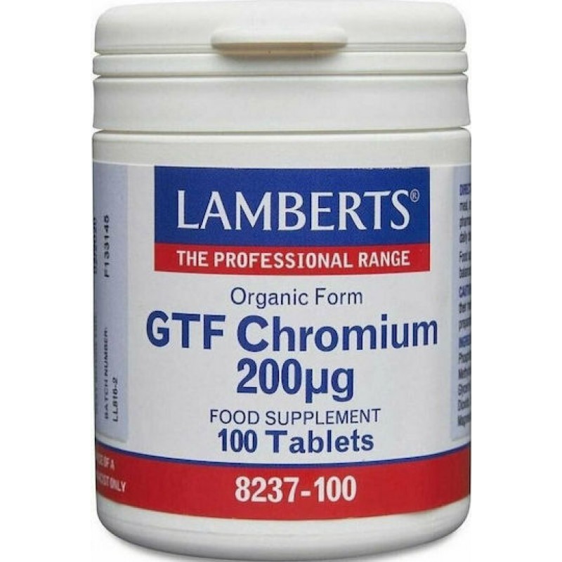 Lamberts GTF Chromium 100 ταμπλέτες
