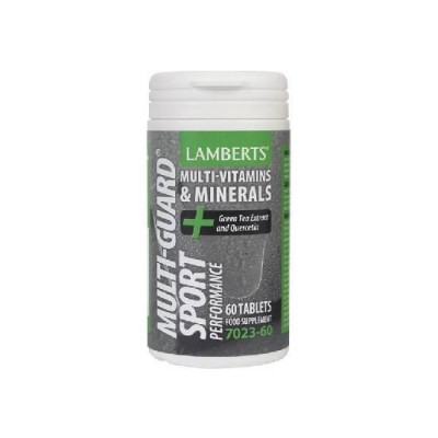 Lamberts Multi-Guard Sport Πολυβιταμίνη για Ενέργεια, Ενίσχυση του Ανοσοποιητικού & το Νευρικό Σύστημα 60 ταμπλέτες