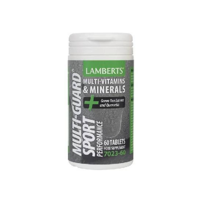 Lamberts Multi-Guard Sport Πολυβιταμίνη για Ενέργεια, Ενίσχυση του Ανοσοποιητικού & το Νευρικό Σύστημα 60 ταμπλέτες