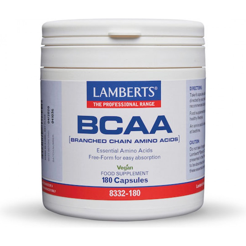 Lamberts Bcaa 180 Ταμπλέτες 180 Κάψουλες