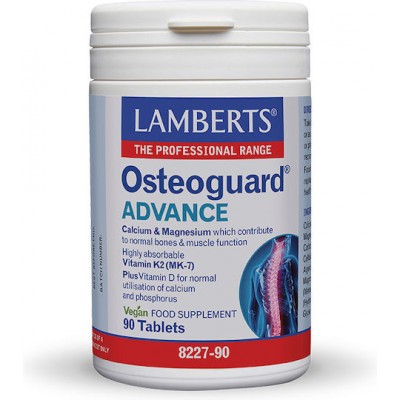 Lamberts Osteoguard Advance Ειδικό Συμπλήρωμα Διατροφής 90 ταμπλέτες