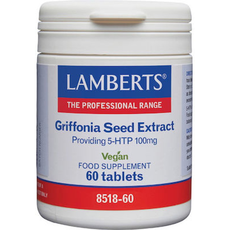 Lamberts 5-HTP  Griffonia Seed Extract 100MG 60TABS