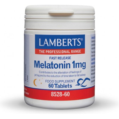 Lamberts Melatonin 1mg Συμπλήρωμα για τον Ύπνο 60 ταμπλέτες
