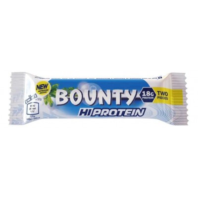 Bounty HiProtein Μπάρα με 18gr Πρωτεΐνης & Γεύση Coconut 52gr