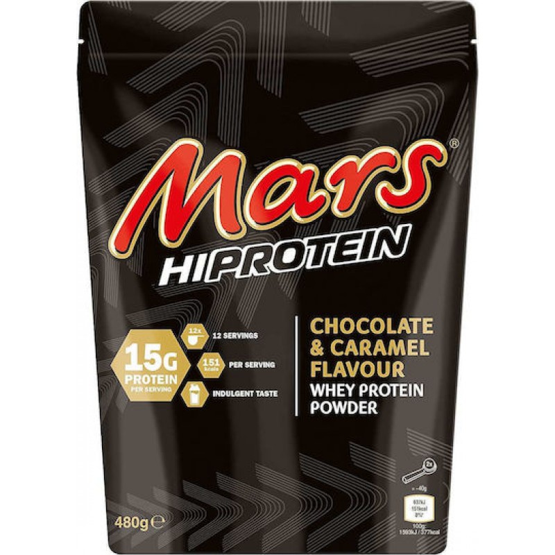 Mars HIProtein Πρωτεΐνη Ορού Γάλακτος με Γεύση Καραμέλα Σοκολάτα 455gr Mars HIProtein Πρωτεΐνη Ορού Γάλακτος με Γεύση Καραμέλα Σοκολάτα 455gr