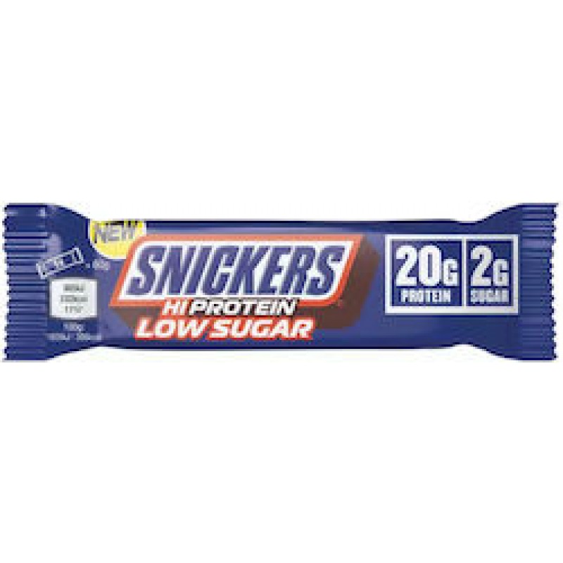 Mars Snickers HiProtein Low Sugar Μπάρα με 20gr Πρωτεΐνης & Γεύση Milk Chocolate 57gr
