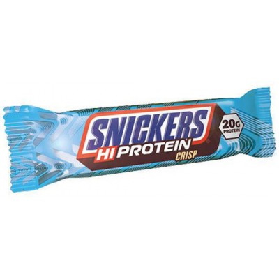 Snickers HiProtein Crisp Μπάρα με 20gr Πρωτεΐνης & Γεύση Milk Chocolate 55gr