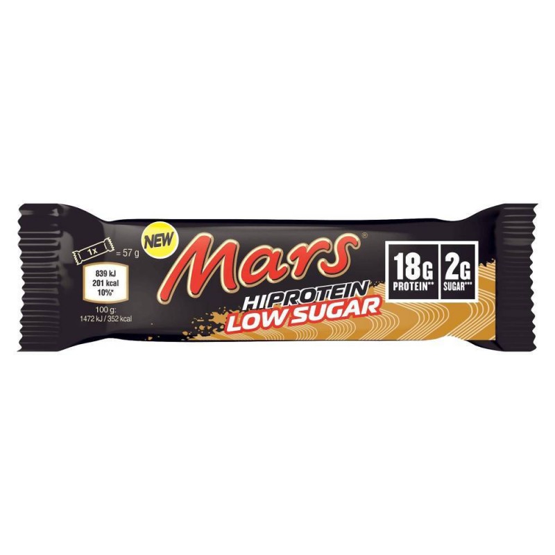 Mars Low Sugar High Μπάρα με 18gr Πρωτεΐνης & Γεύση Milk Chocolate 57gr