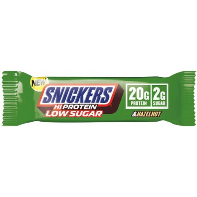 Snickers Hi Protein Μπάρα με 20gr Πρωτεΐνης & Γεύση Hazelnut 57gr