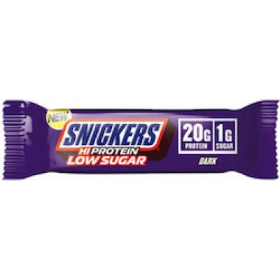 Snickers Hi Protein Μπάρα με 20gr Πρωτεΐνης & Γεύση Dark Chocolate 57gr