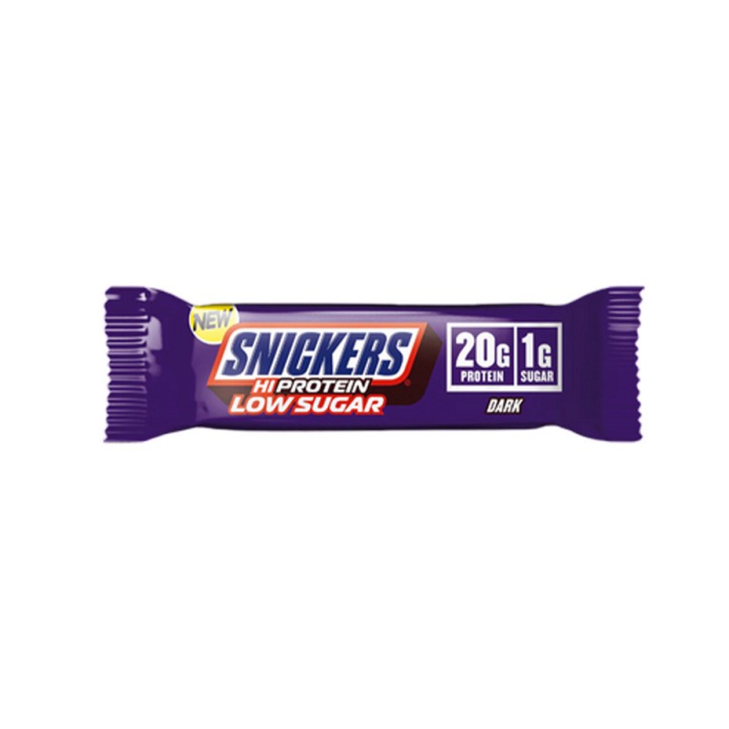 Snickers Hi Protein Μπάρα με 20gr Πρωτεΐνης & Γεύση Dark Chocolate 57gr