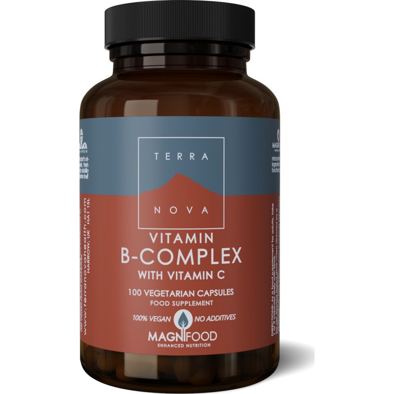 TERRANOVA B-Complex with Vitamin C 100 κάψουλες