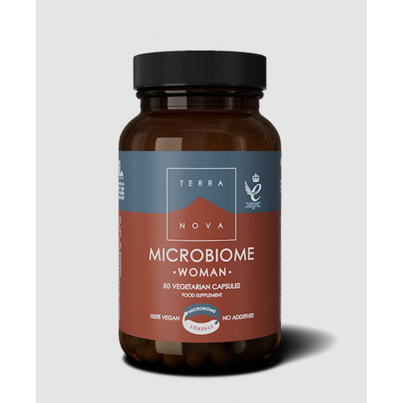 TerraNova Microbiome Woman Ειδικό Συμπλήρωμα Διατροφής 50 φυτικές κάψουλες