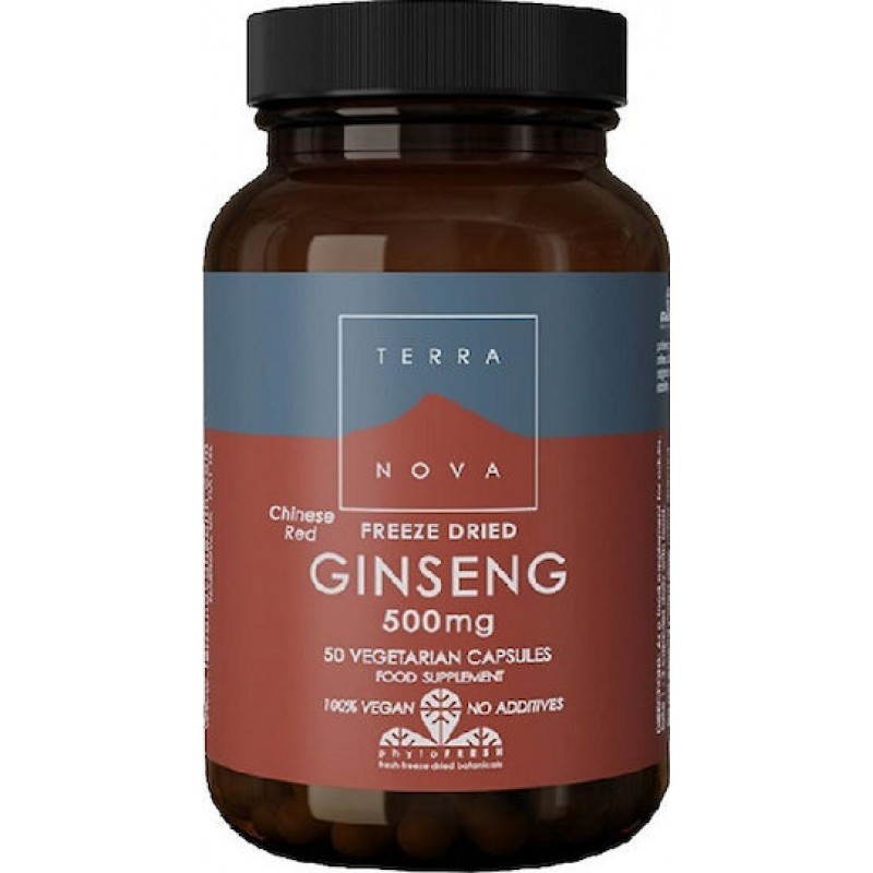 TerraNova Ginseng 500mg 50 κάψουλες