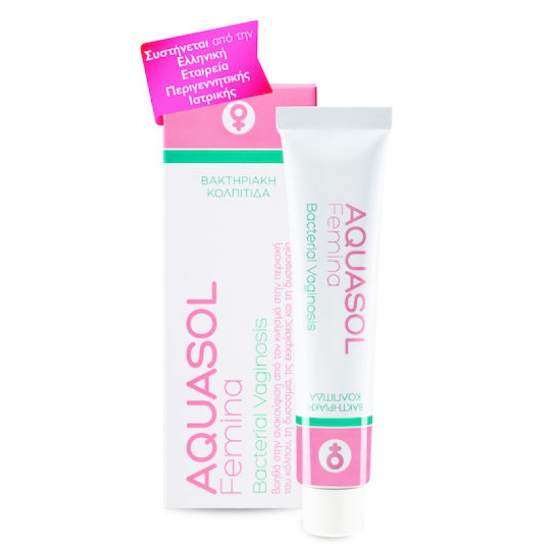 Aquasol Femina Bacterial Vaginosis Gel 30ml
