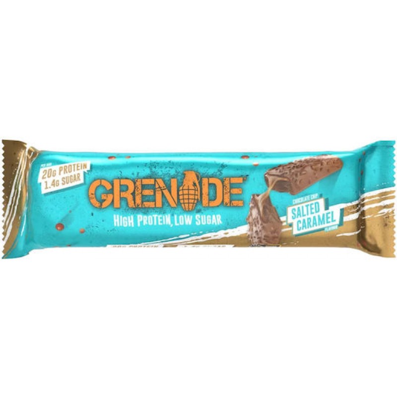 Grenade Carb Killa Μπάρα με 20% Πρωτεΐνη & Γεύση Chocolate Chip Salted Caramel 60gr